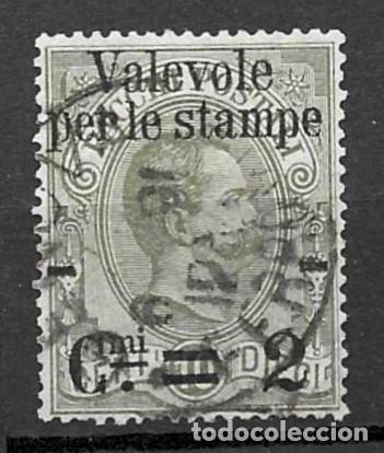 Sellos: ITALIA- 1890- USADO- PARA PAQUETES POSTALES- SOBRECARGADO