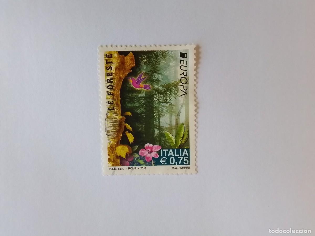 Sellos: A&Ntilde;O 2011 ITALIA SELLO USADO