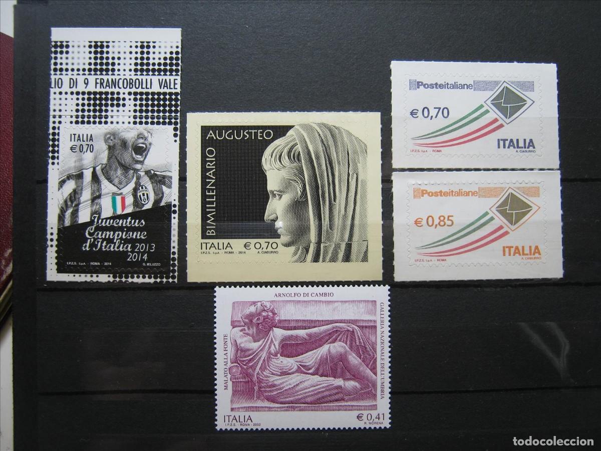 Sellos: ITALIA LOTE 2014 Y M&Aacute;S MNH** SIN CHARNELA LUJO.