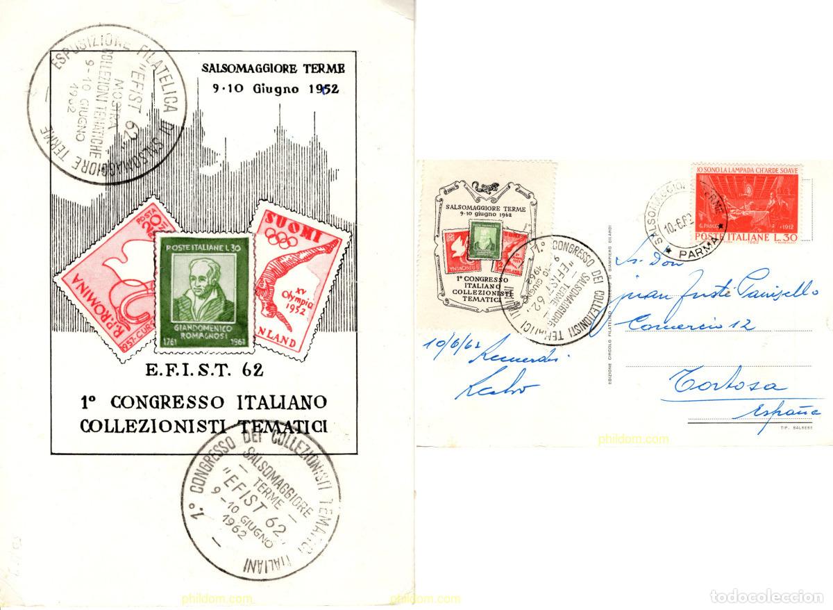 Sellos: 787692 MNH ITALIA 1962 50 ANIVERSARIO DE LA MUERTE DEL POETA G. PASCOLI