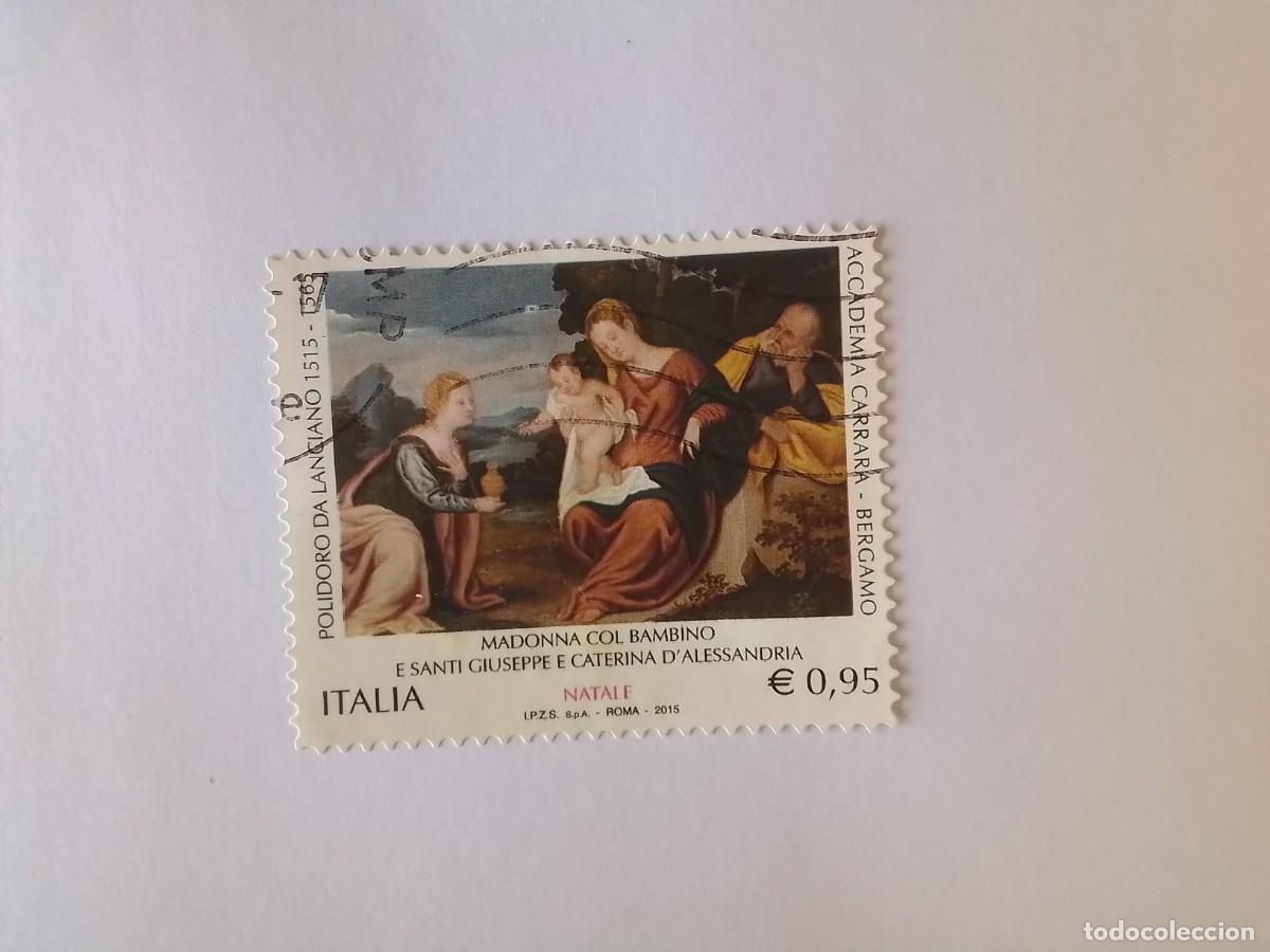 Sellos: A&Ntilde;O 2015 ITALIA SELLO USADO