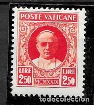 Sellos: ITALIA- VATICANO- 1929 ** - PAPA POIO XI