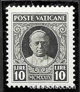 Sellos: ITALIA- VATICANO- 1929 ** - PAPA POIO XI