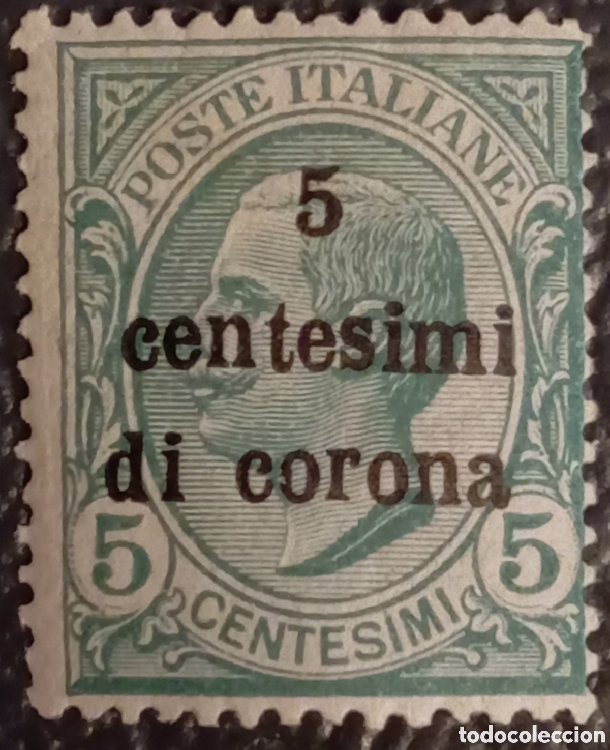 Sellos: Sello Italia Ocupaci&oacute;n Territorios Austr&iacute;acos 1919 - 5c di Corona - Cat&aacute;logo N. 3 - MH