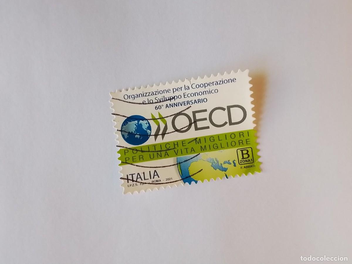 Sellos: A&Ntilde;O 2021 ITALIA SELLO USADO