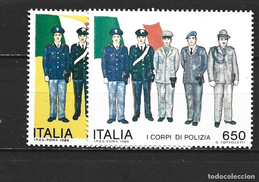 Sellos: ITALIA YVERT NUM. 1705/1706 ** SERIE COMPLETA SIN FIJASELLOS