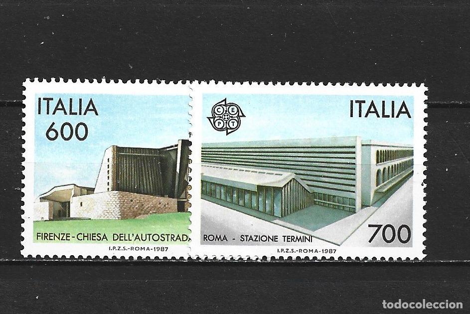 Sellos: ITALIA YVERT NUM. 1742/1743 ** SERIE COMPLETA SIN FIJASELLOS