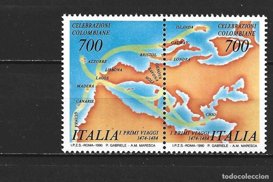 Sellos: ITALIA YVERT NUM. 1835 ** SERIE COMPLETA SIN FIJASELLOS