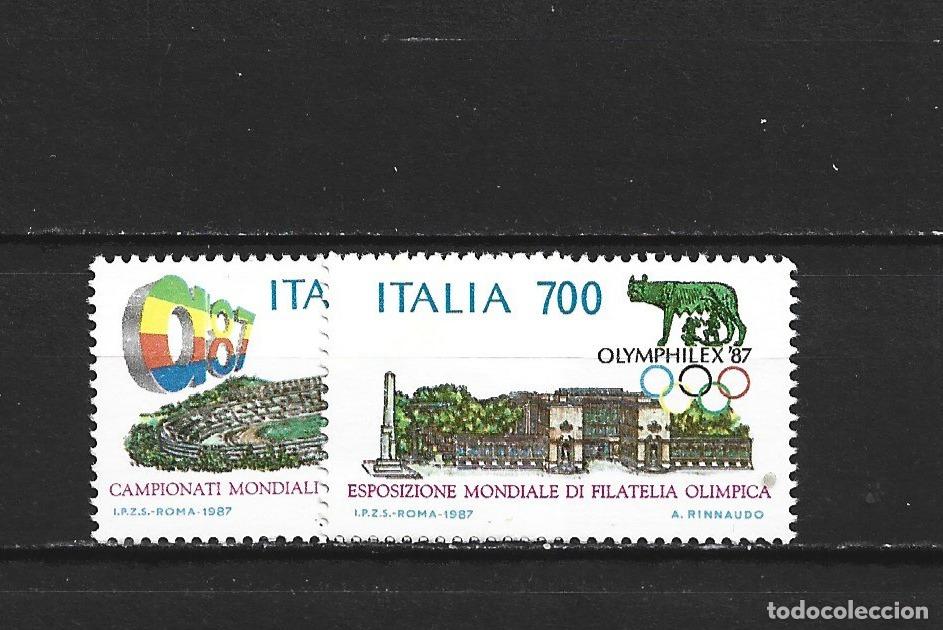 Sellos: ITALIA YVERT NUM. 1751/1752 ** SERIE COMPLETA SIN FIJASELLOS