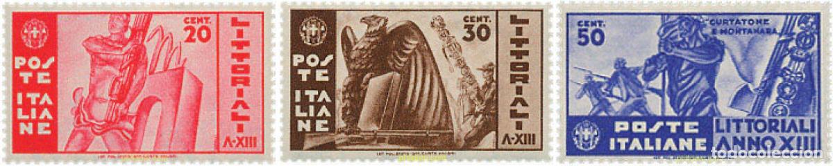 Sellos: 66954 MNH ITALIA 1935 DIA DE LA CULTURA Y DE LAS ARTES