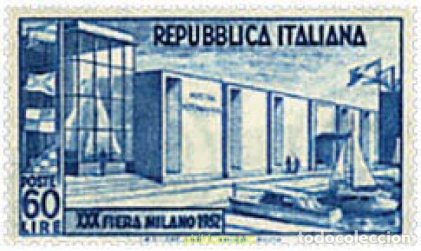 Sellos: 66968 MNH ITALIA 1952 30 FERIA DE MILAN
