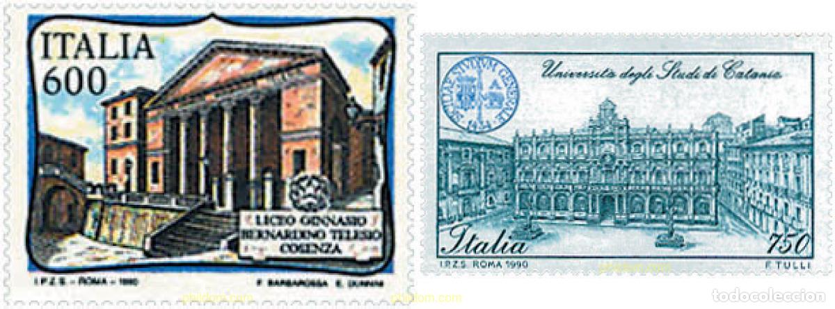 Sellos: 78104 MNH ITALIA 1990 ESCUELAS ITALIANAS
