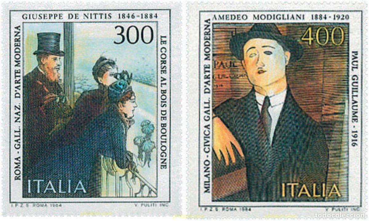 Sellos: 67050 MNH ITALIA 1984 ARTE ITALIANO