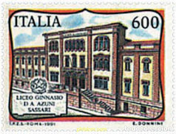 Sellos: 78105 MNH ITALIA 1991 ESCUELAS ITALIANAS