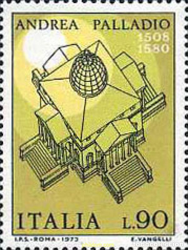 Sellos: 131138 MNH ITALIA 1973 ANDREA PALLADIO, ARQUITECTO
