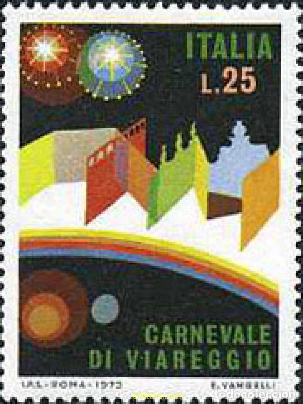 Briefmarken: 131140 MNH ITALIA 1973 CENTENARIO DEL CARNAVAL DE VIAREGGIO
