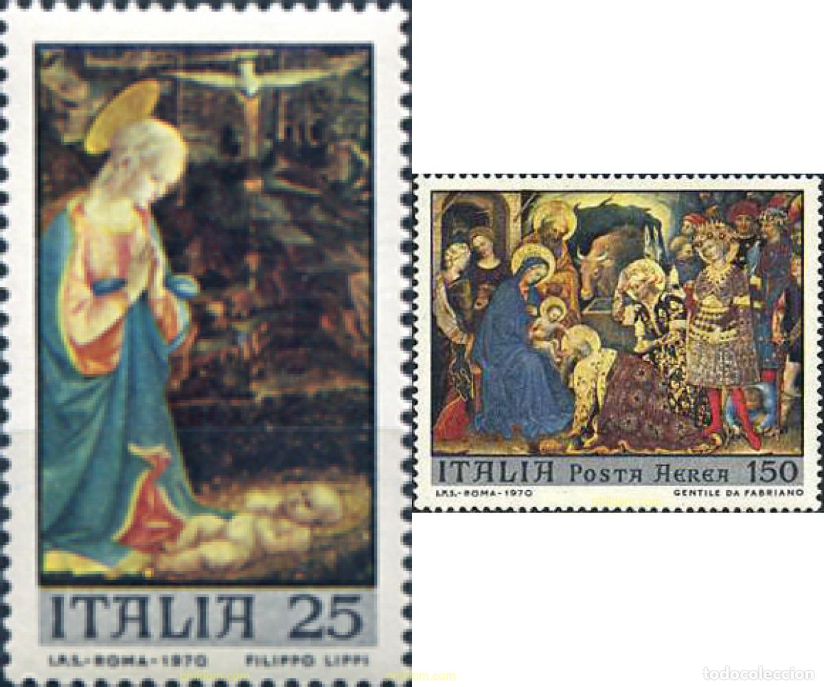 Sellos: 130882 MNH ITALIA 1970 NAVIDAD