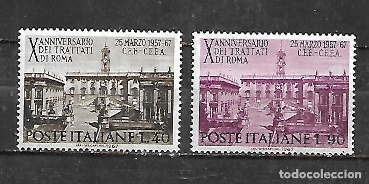 Sellos: 1967: Serie &rdquo;X Aniversario del Tratado de Roma&rdquo; (MNH**)