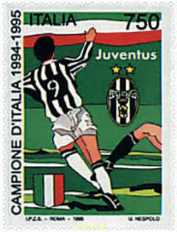 Sellos: 67097 MNH ITALIA 1995 CAMPEONATO NACIONAL DE FUTBOL