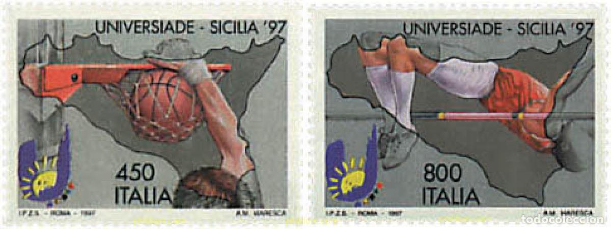 Sellos: 67113 MNH ITALIA 1997 UNIVERSIADAS 1997