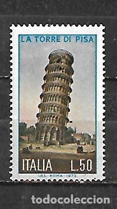 Sellos: 1973: VIII Centenario de la inclinaci&oacute;n de la torre de Pisa (MNH**)