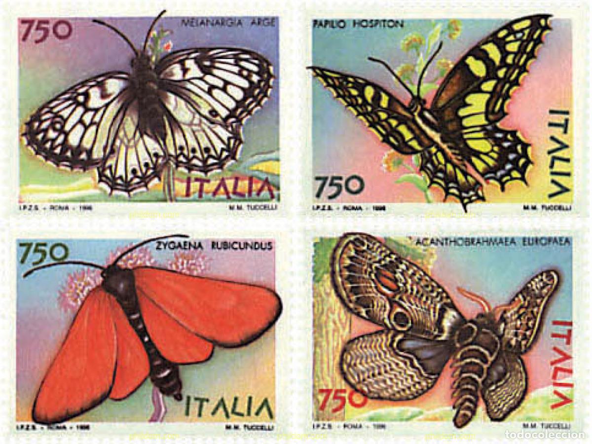 Sellos: 94875 MNH ITALIA 1996 MARIPOSAS