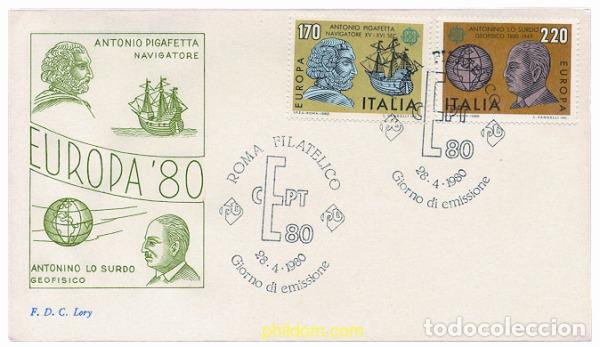 Sellos: 23879 MNH ITALIA 1980 EUROPA CEPT. GENTE FAMOSA