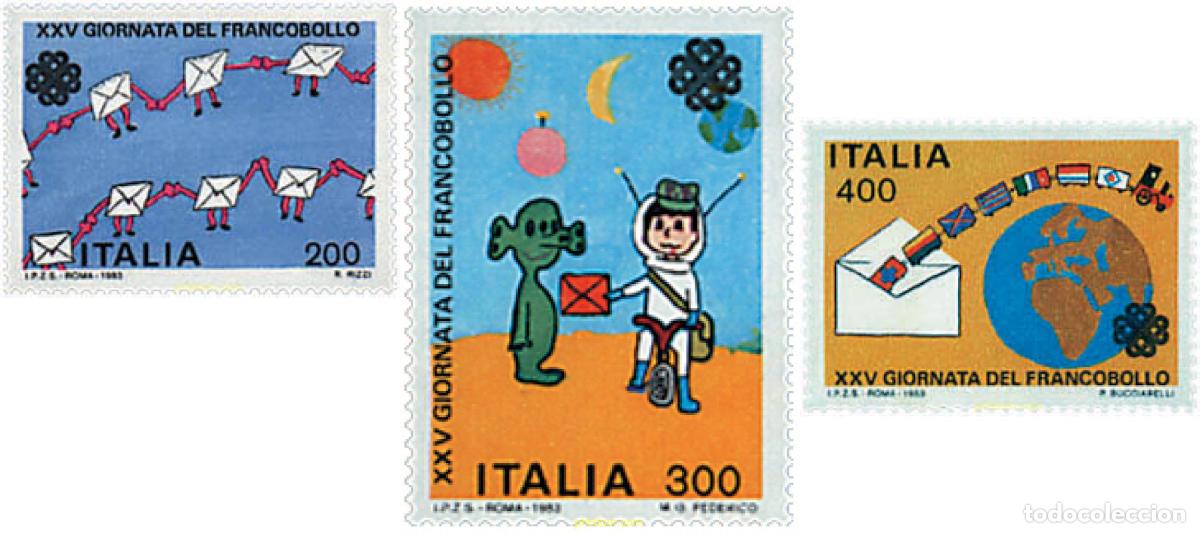 Sellos: 55309 MNH ITALIA 1983 DIA DEL SELLO