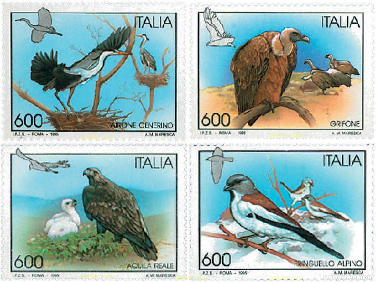 Sellos: 67101 MNH ITALIA 1995 AVES