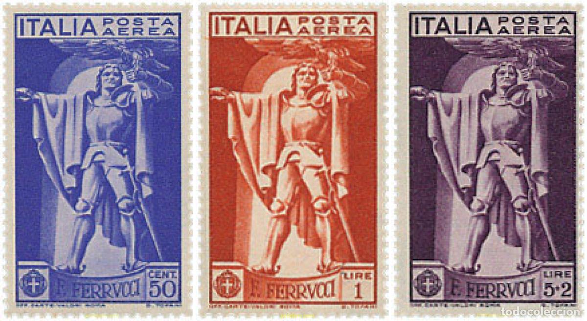 Sellos: 332698 MNH ITALIA 1930 400 ANIVERSARIO DE LA MUERTE DE FRANCESCO FERRUCCI