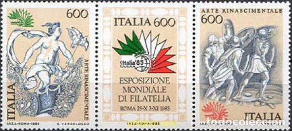 Sellos: 6981 MNH ITALIA 1985 ITALIA 85. EXPOSICION FILATELICA INTERNACIONAL