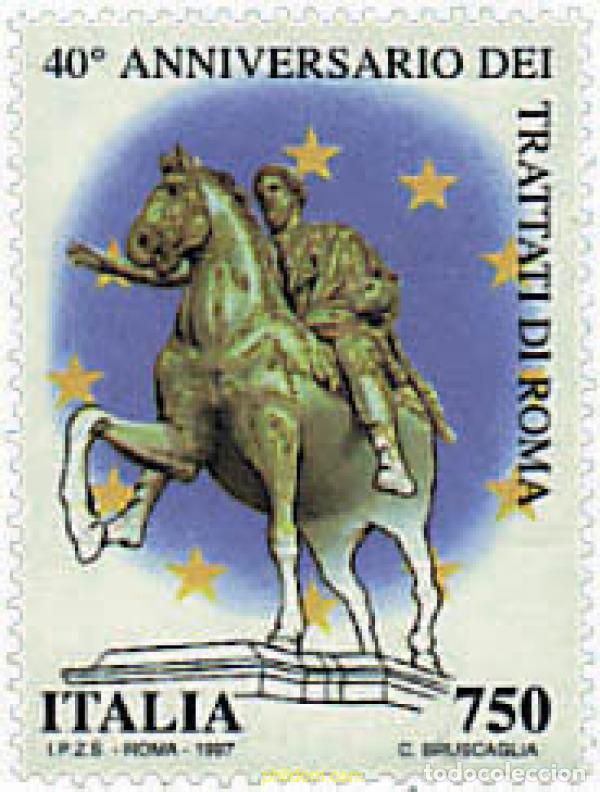 Briefmarken: 31218 MNH ITALIA 1997 40 ANIVERSARIO DEL TRATADO DE ROMA