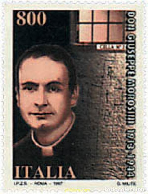 Briefmarken: 31220 MNH ITALIA 1997 53 ANIVERSARIO DE LA MUERTE DE DON GIUSEPPE MOROSINI
