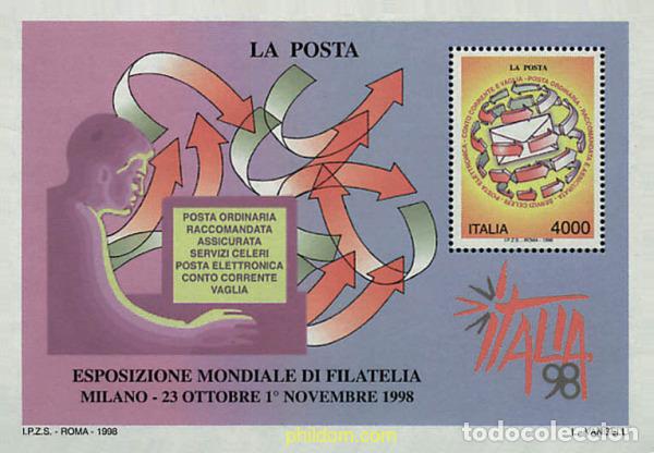 Sellos: 36288 MNH ITALIA 1998 ITALIA 98. EXPOSICION FILATELICA INTERNACIONAL