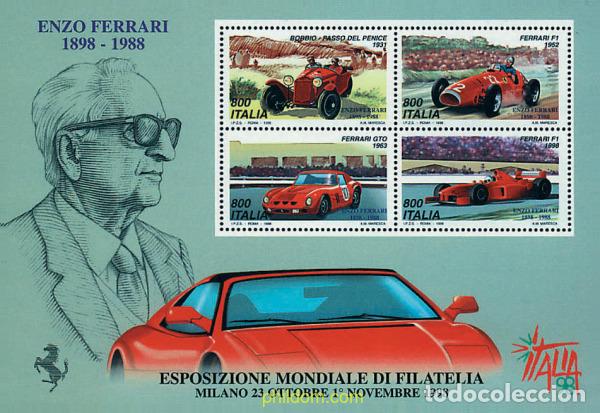 Sellos: 47943 MNH ITALIA 1998 ITALIA 98. EXPOSICION FILATELICA INTERNACIONAL