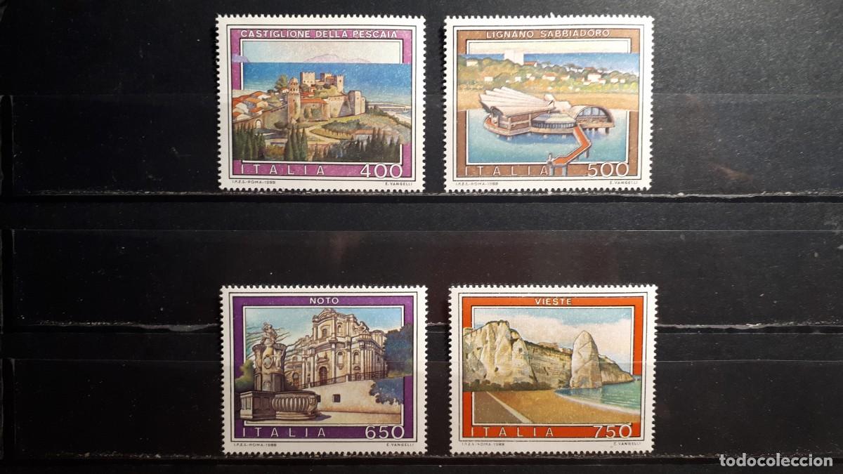 Sellos: ITALIA. A&Ntilde;O 1988. **. YVERT 1777/9