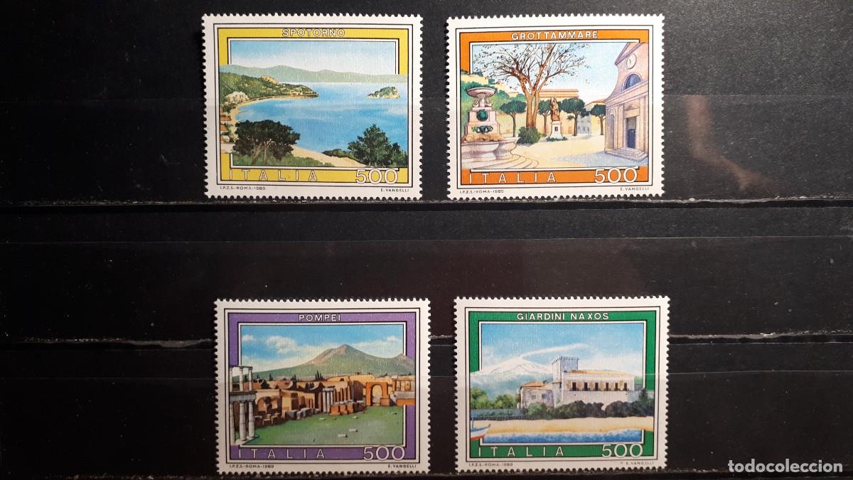 Sellos: ITALIA. A&Ntilde;O 1988. **. YVERT 1816/9