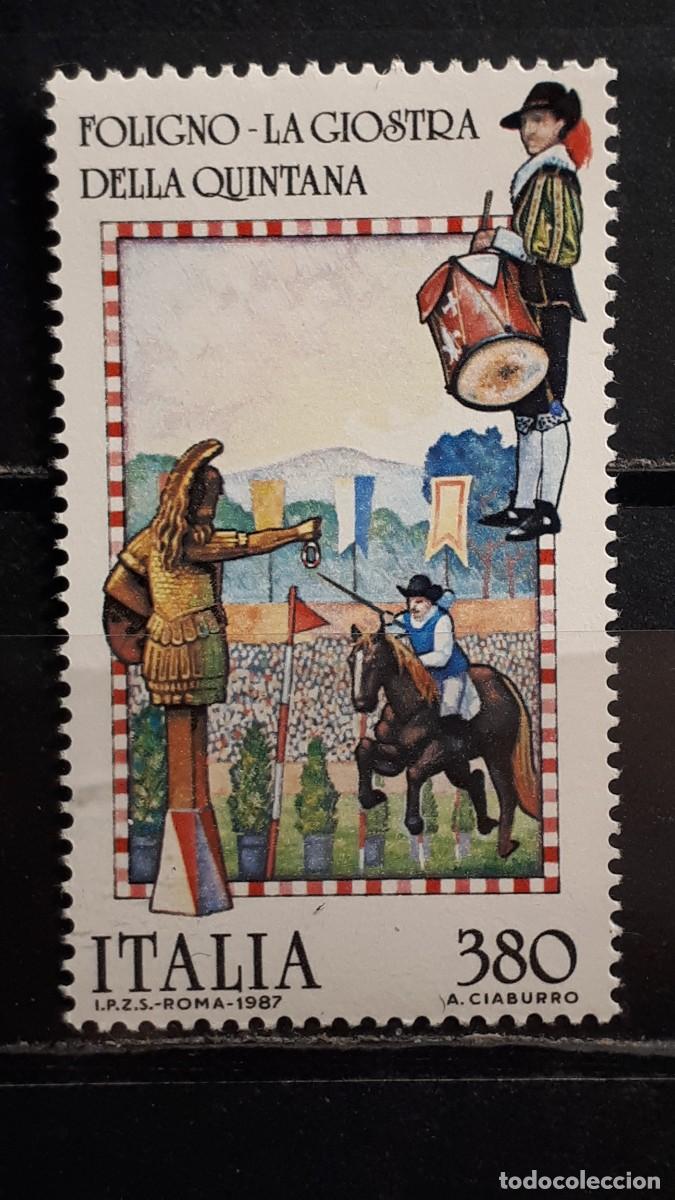 Sellos: ITALIA. A&Ntilde;O 1987. **. YVERT 1753