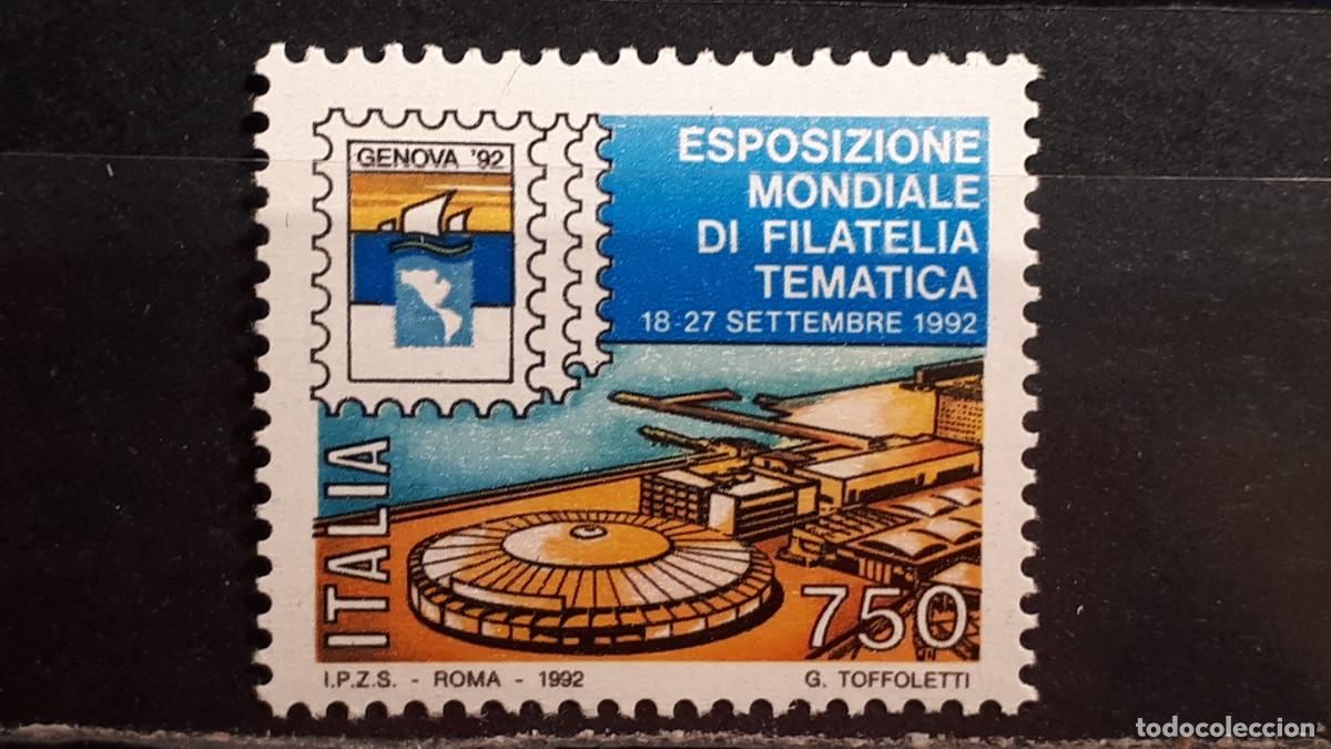 Sellos: ITALIA. A&Ntilde;O 1992. **. YVERT 1938