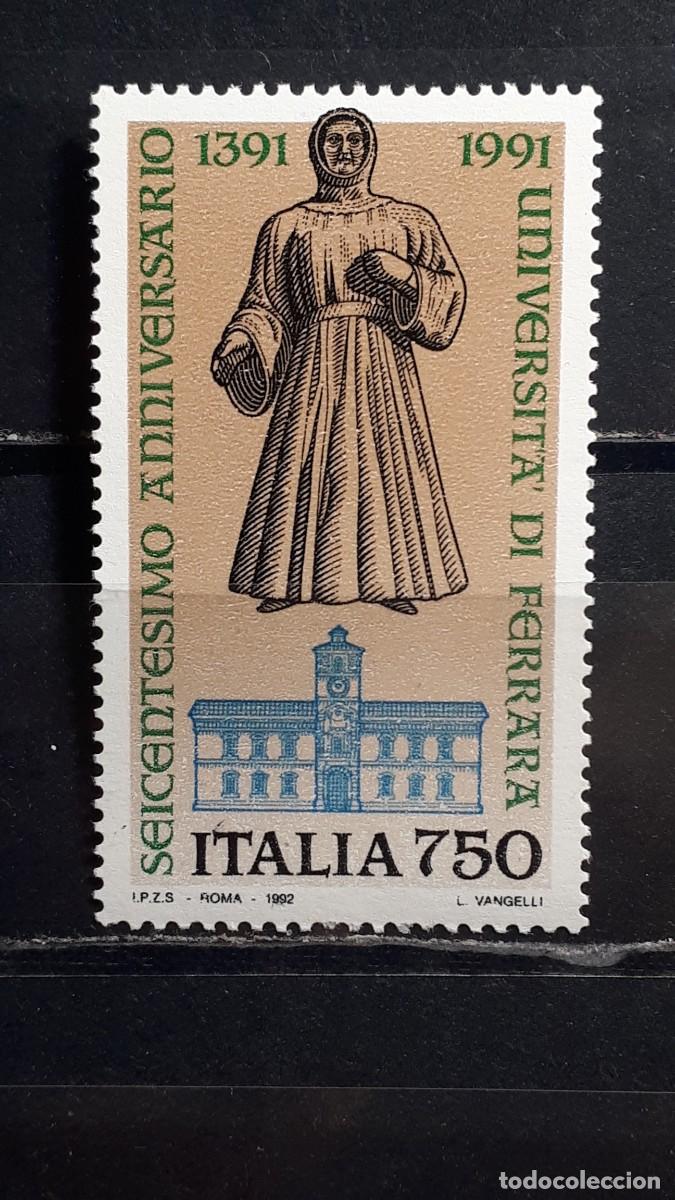 Sellos: ITALIA. A&Ntilde;O 1992. **. YVERT 1934