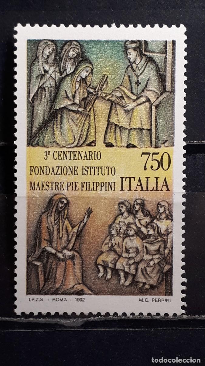 Sellos: ITALIA. A&Ntilde;O 1992. **. YVERT 1942