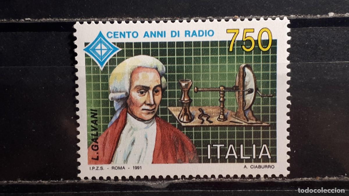 Sellos: ITALIA. A&Ntilde;O 1991. **. YVERT 1923