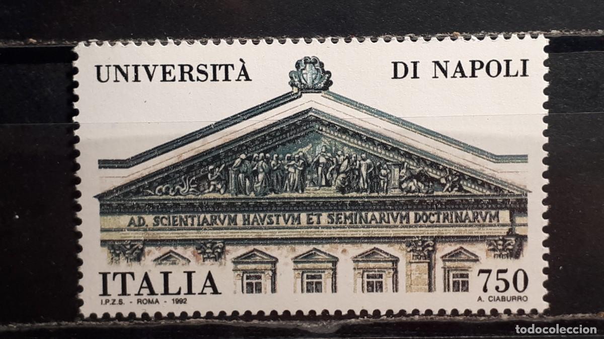 Sellos: ITALIA. A&Ntilde;O 1992. **. YVERT 1936