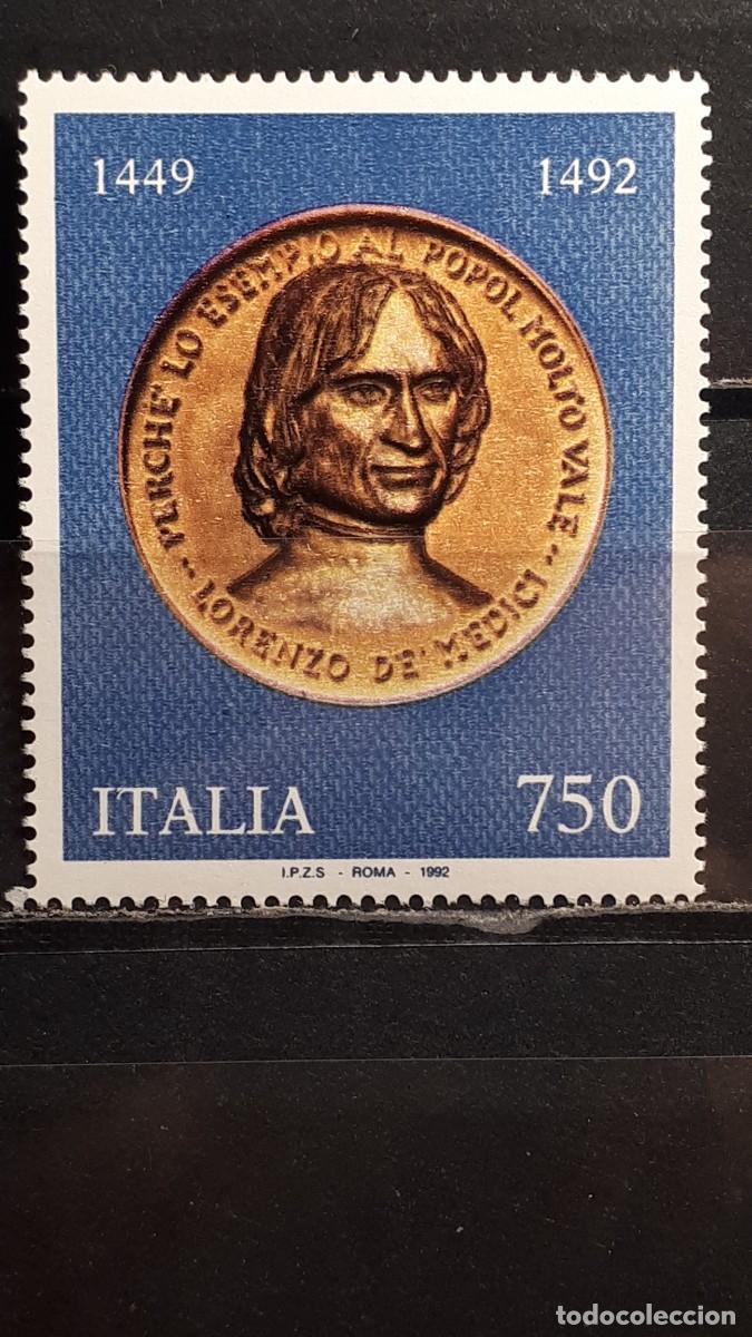 Sellos: ITALIA. A&Ntilde;O 1992. **. YVERT 1939