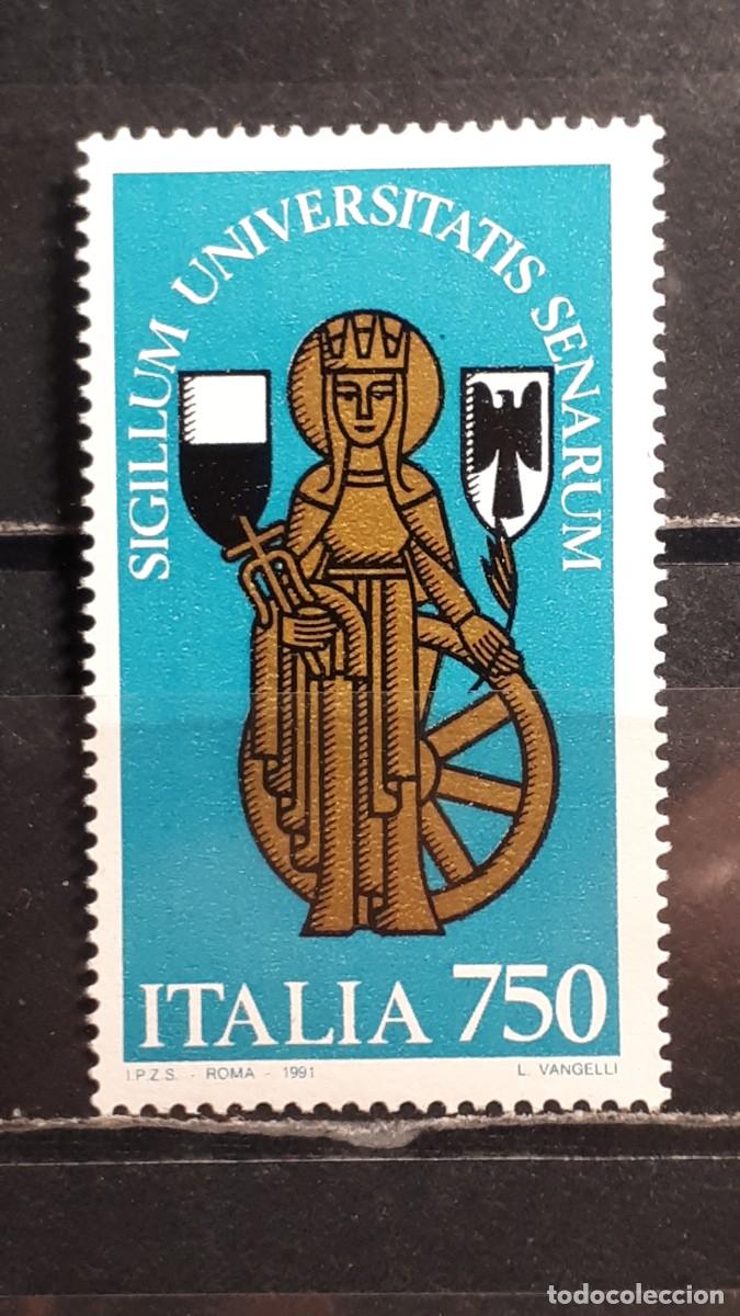 Sellos: ITALIA. A&Ntilde;O 1991. **. YVERT 1900