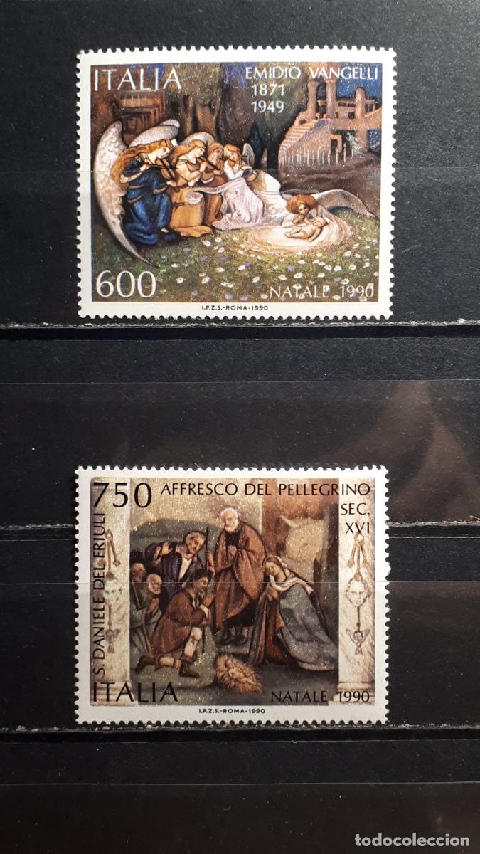 Sellos: ITALIA. A&Ntilde;O 1990. **. YVERT 1893/4