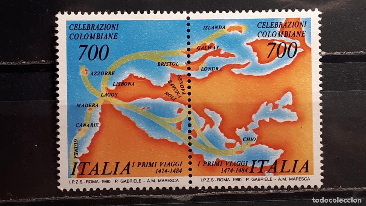 Stamps: ITALIA. A&Ntilde;O 1990. **. YVERT 1835/6