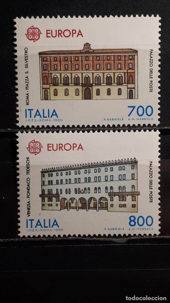 Sellos: ITALIA. A&Ntilde;O 1990. **. YVERT 1882/3
