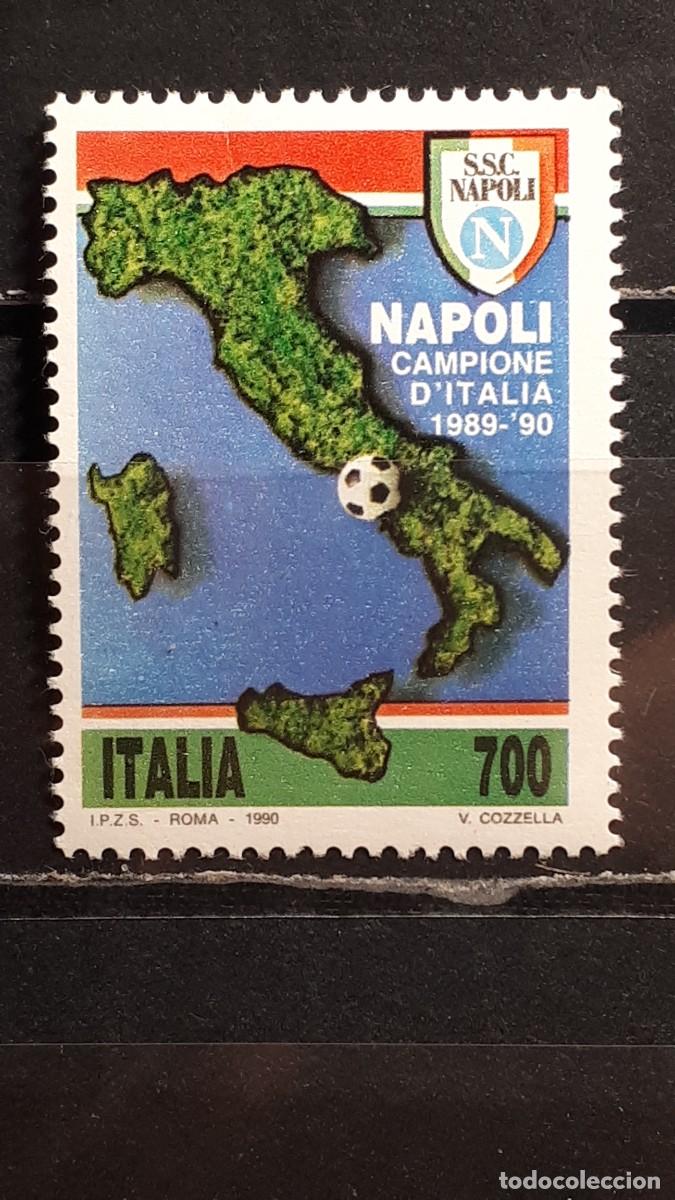 Sellos: ITALIA. A&Ntilde;O 1990. **. YVERT 1881