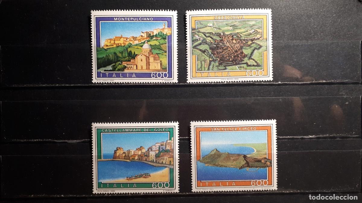 Sellos: ITALIA. A&Ntilde;O 1990. **. YVERT 1873/6